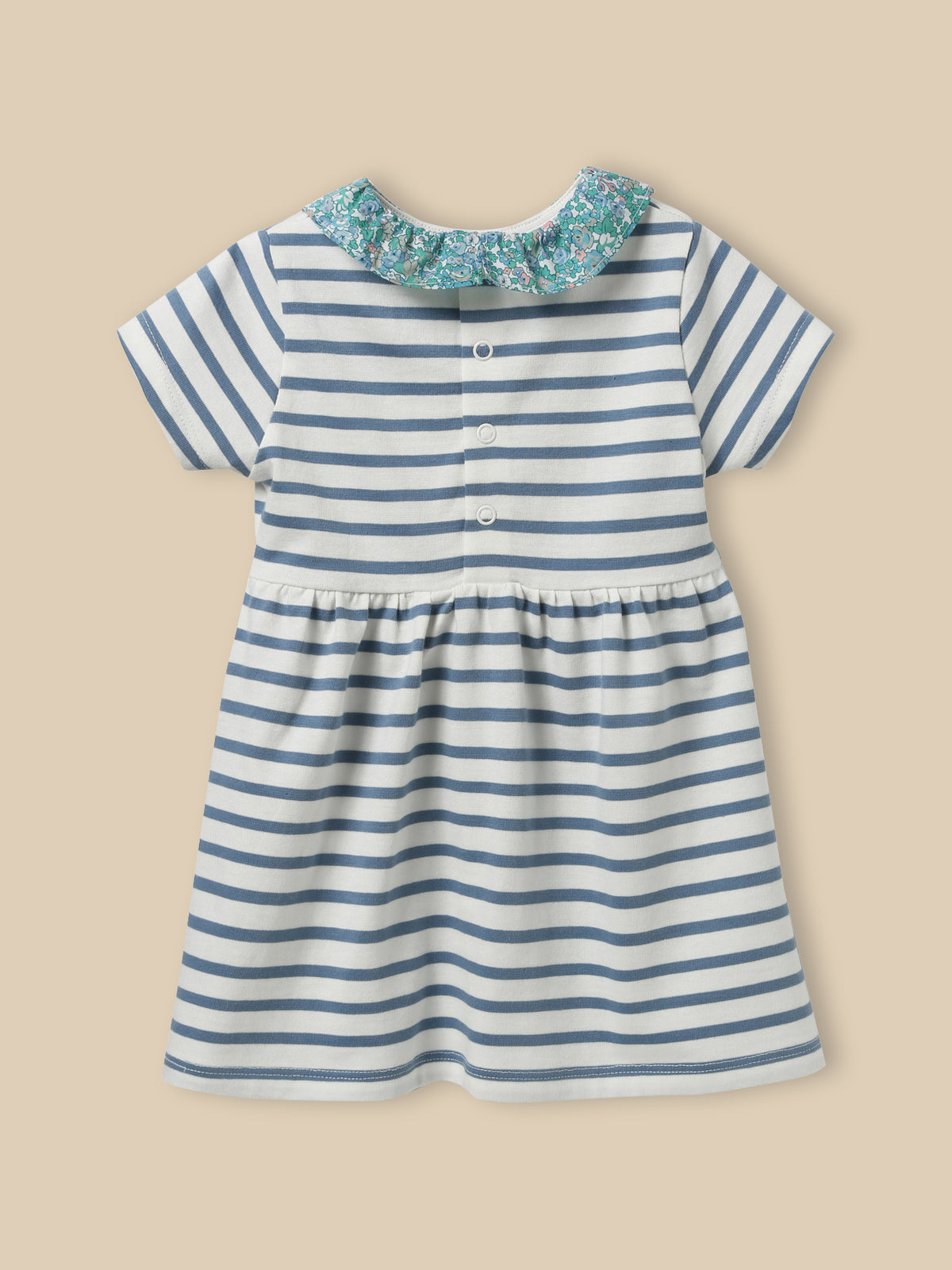 Robe marinière bébé - Coton biologique