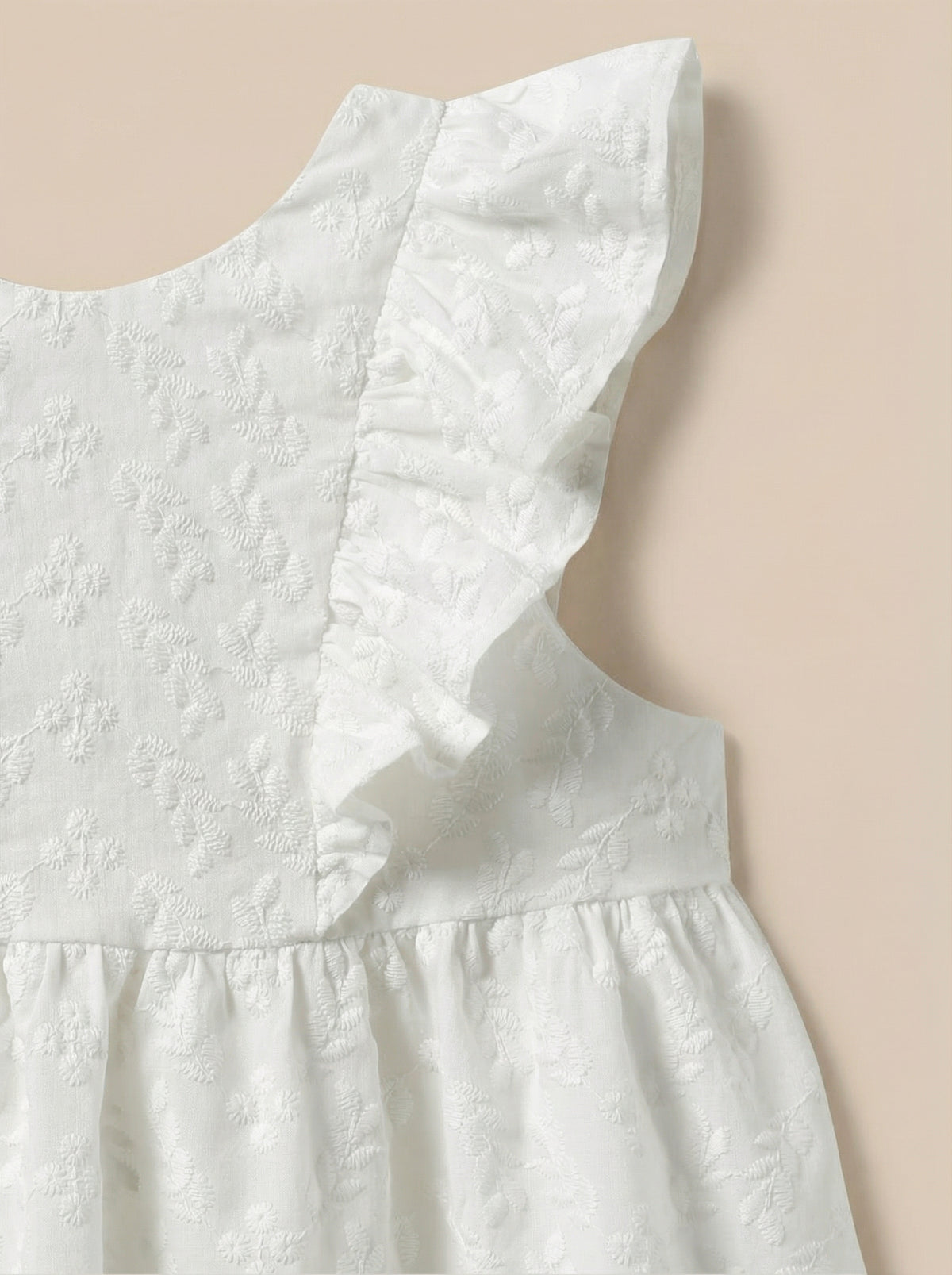 Robe brodée Sarah - Collection fêtes et mariages