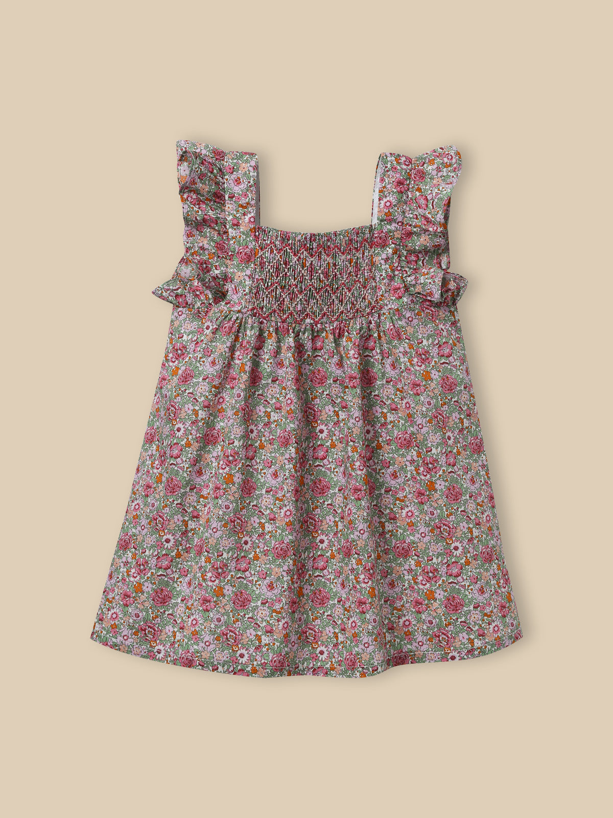 Robe Scarlette en tissu Liberty - Collection Fêtes et Mariages