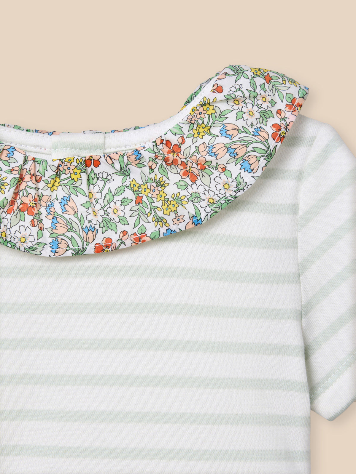 Robe marinière bébé - Coton biologique