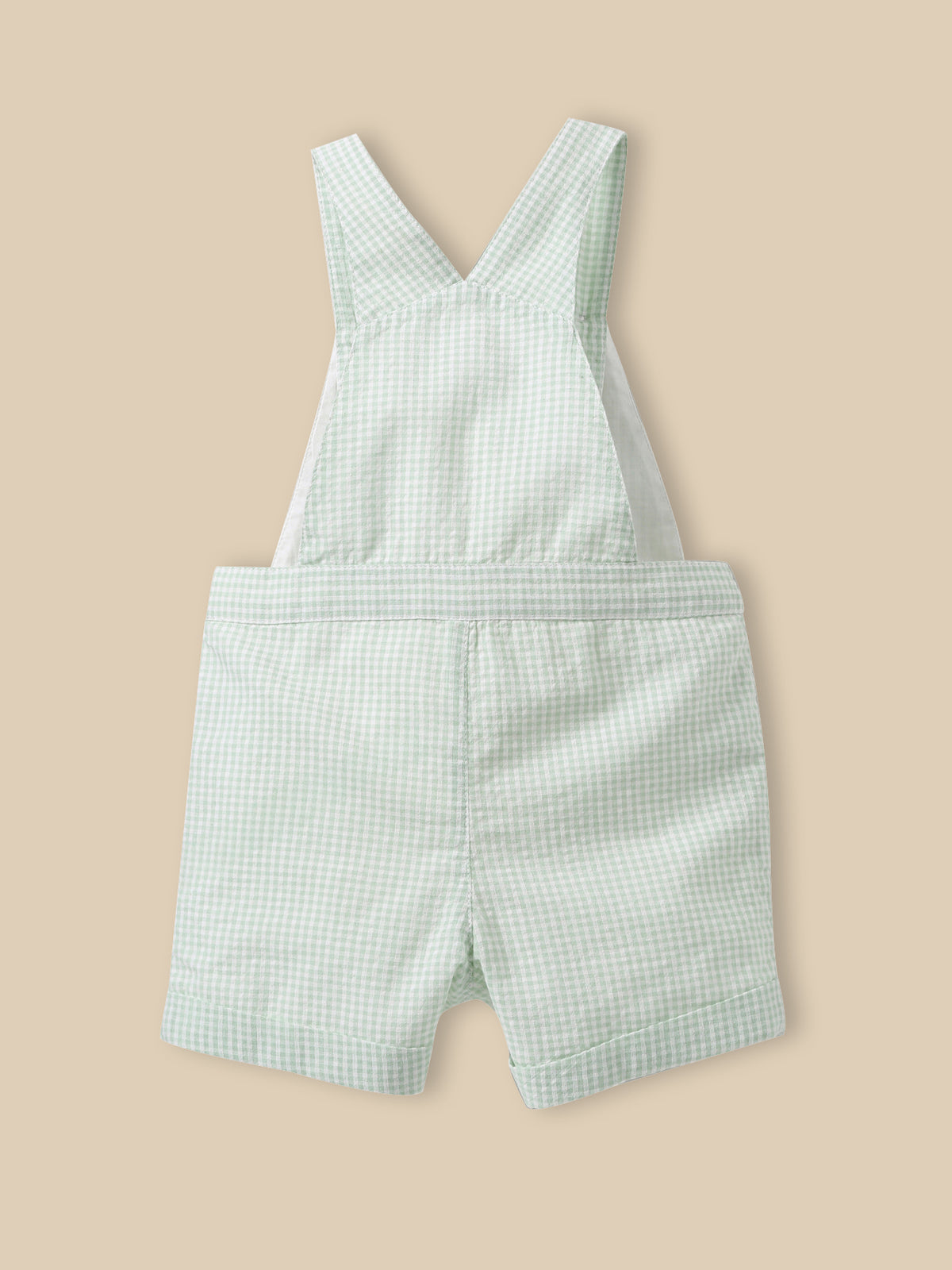 Salopette courte vichy Bébé