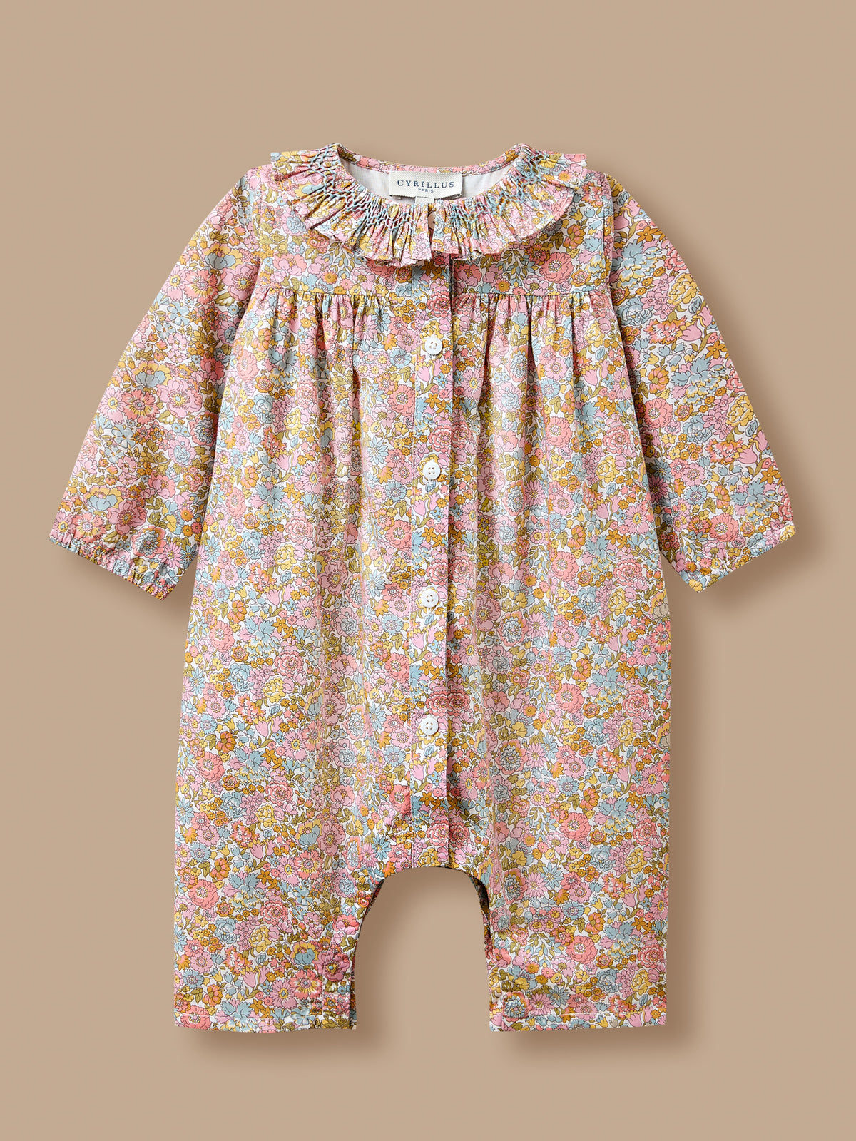 Combinaison longue Bébé Tissu Liberty