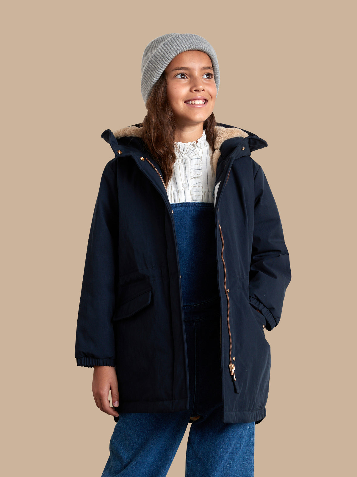 Parka imitation fourrure - Collection Junior