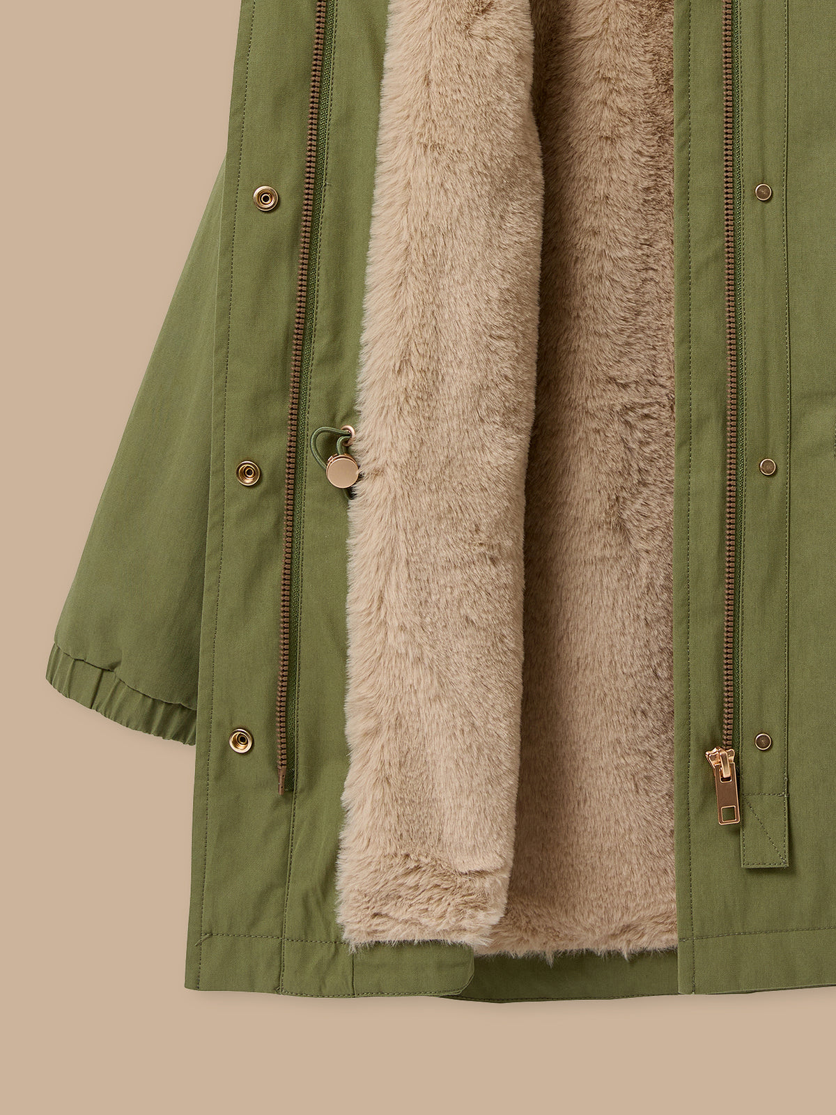 Parka imitation fourrure - Collection Junior