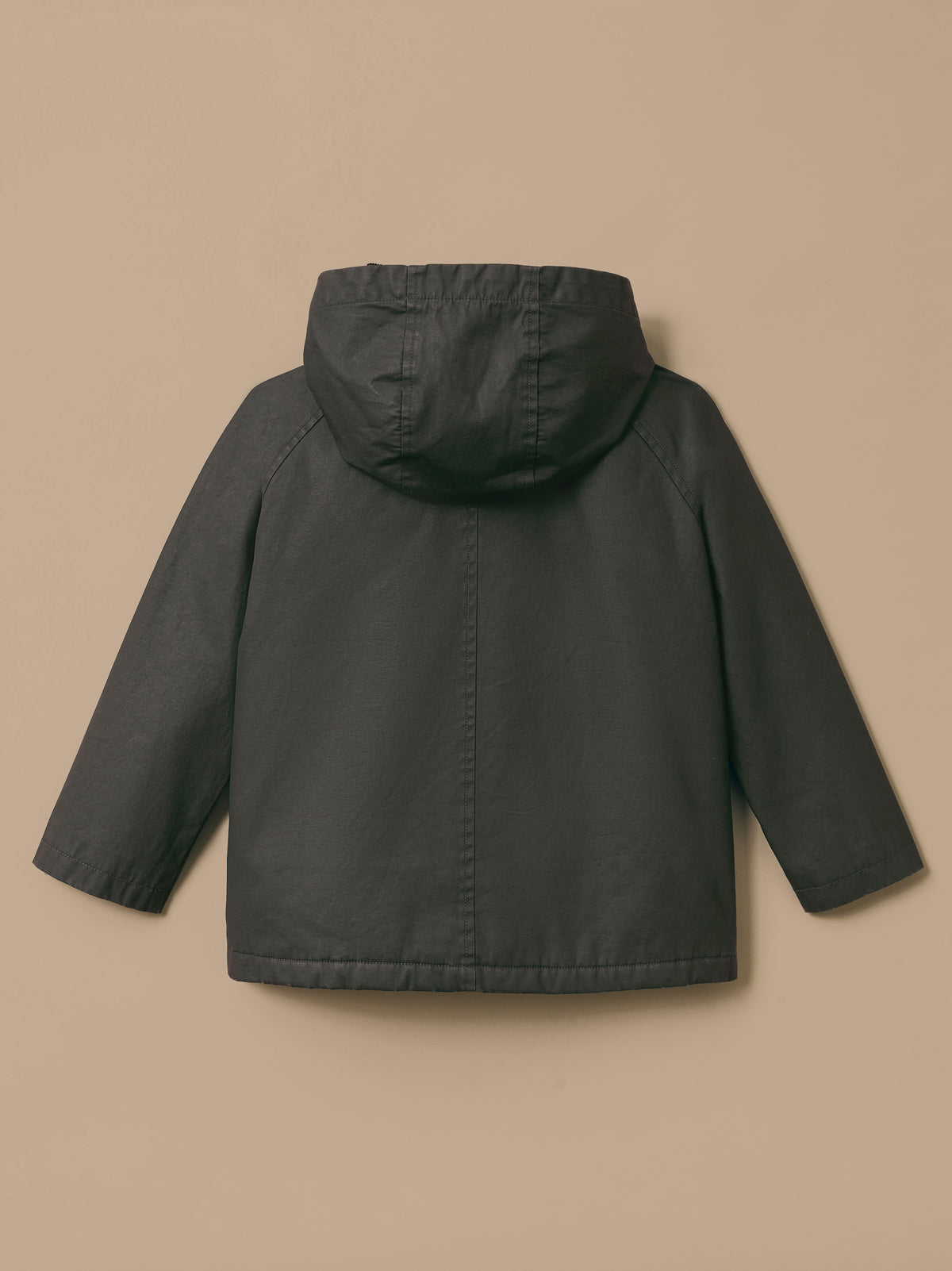 Veste héritage fille en coton enduit