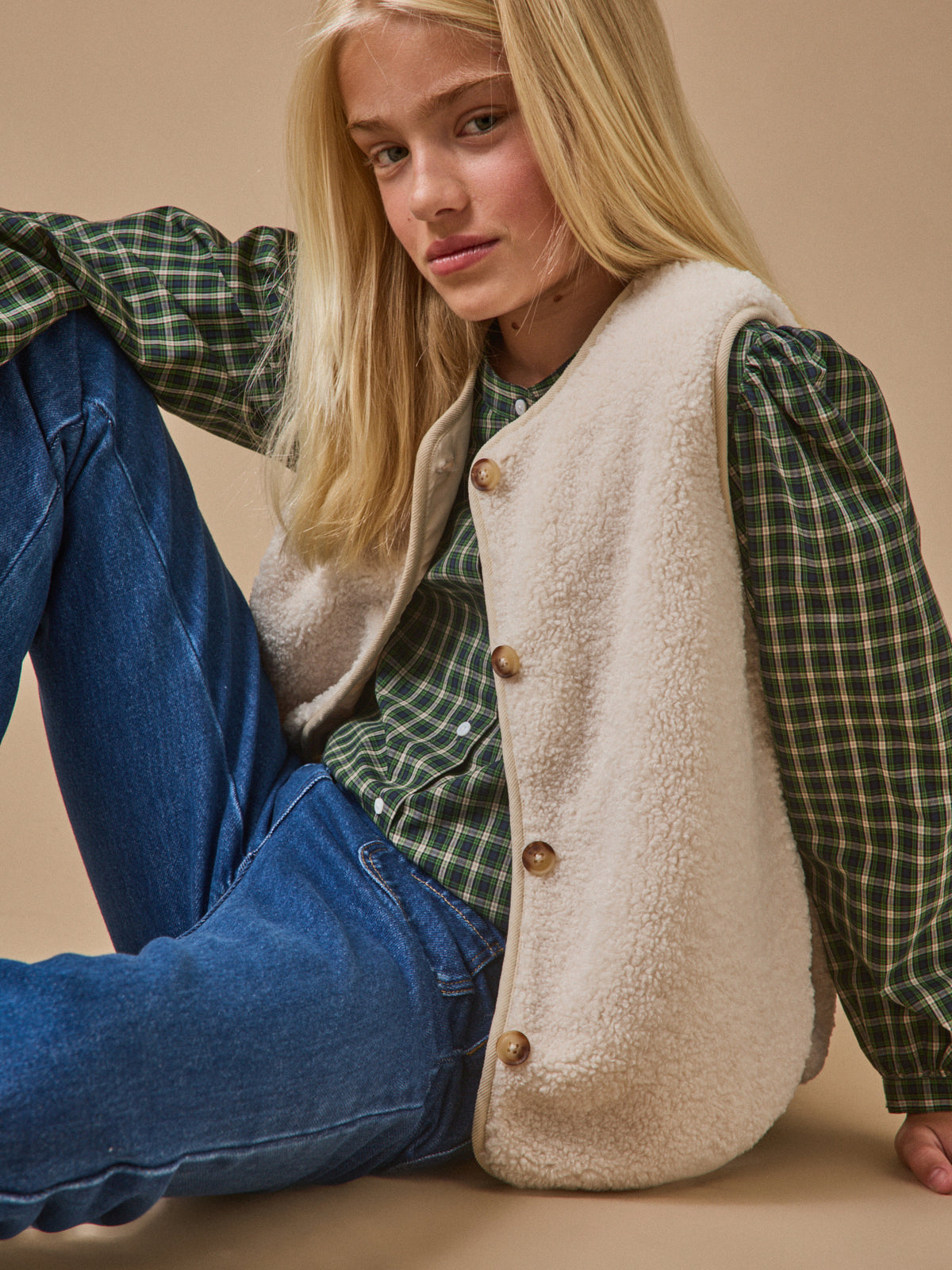Veste en sherpa - Collection Junior