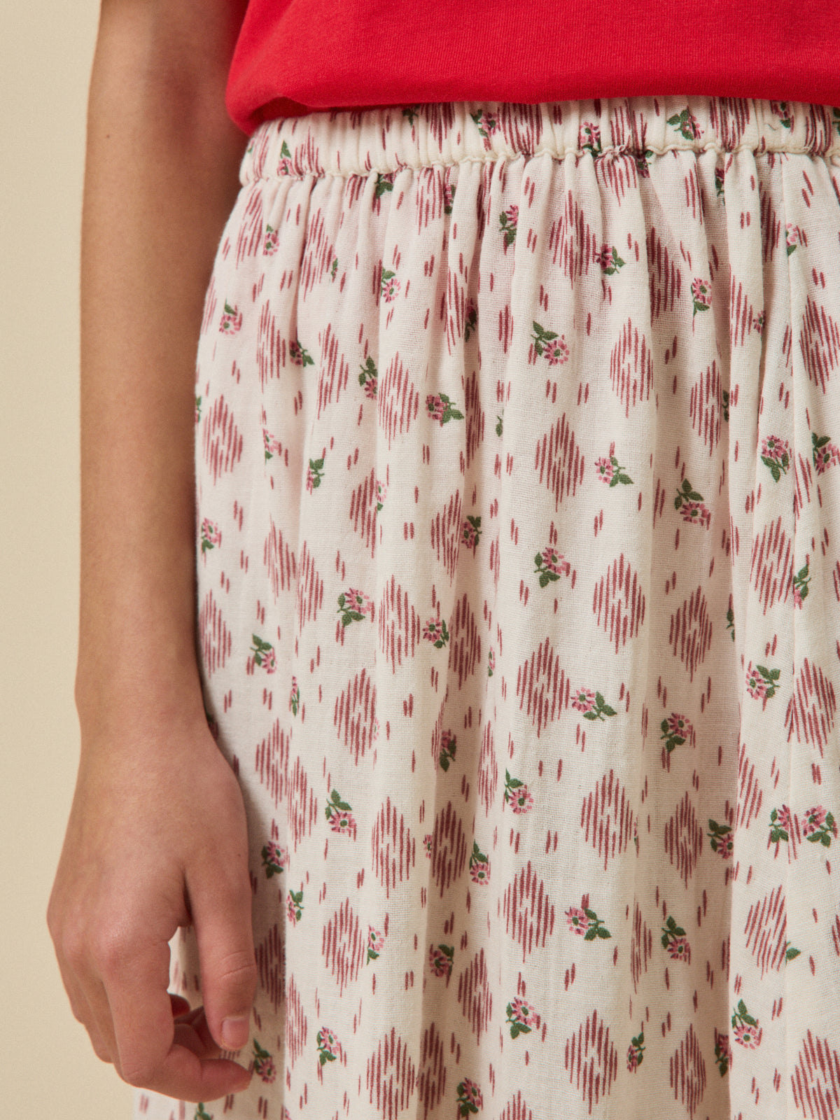 Jupe Fille en gaze - coton biologique