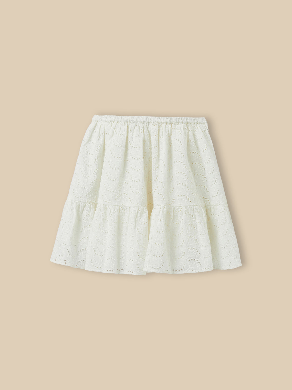 Jupe Fille broderie anglaise
