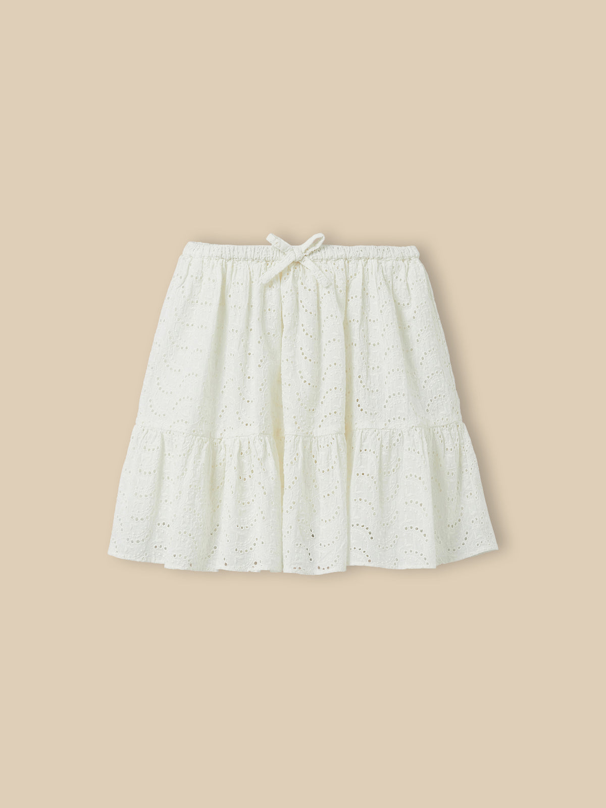 Jupe Fille broderie anglaise