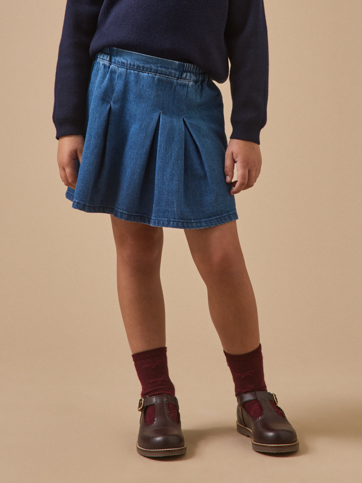 Jupe en denim Fille