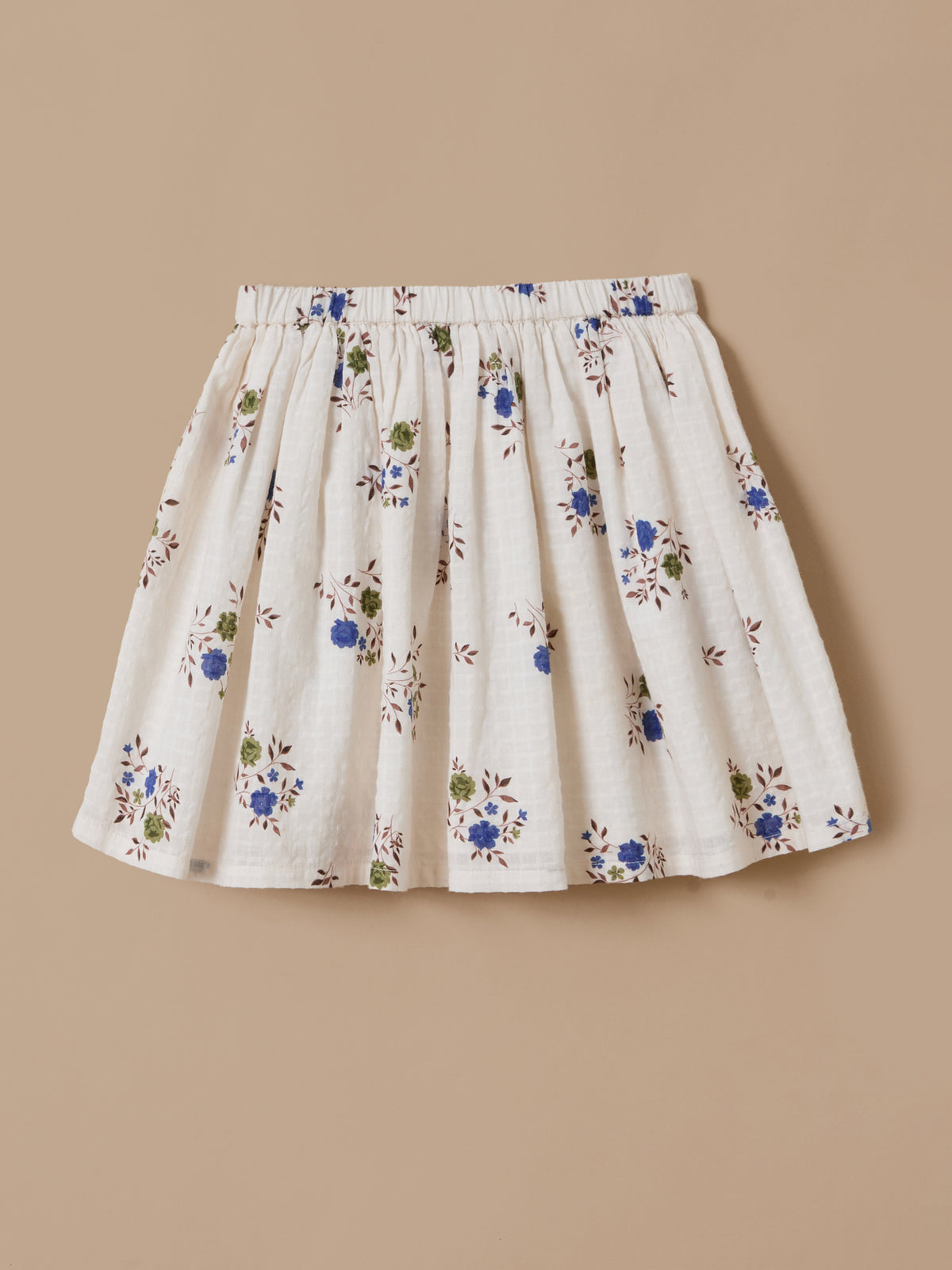 Jupe imprimée volantée Fille
