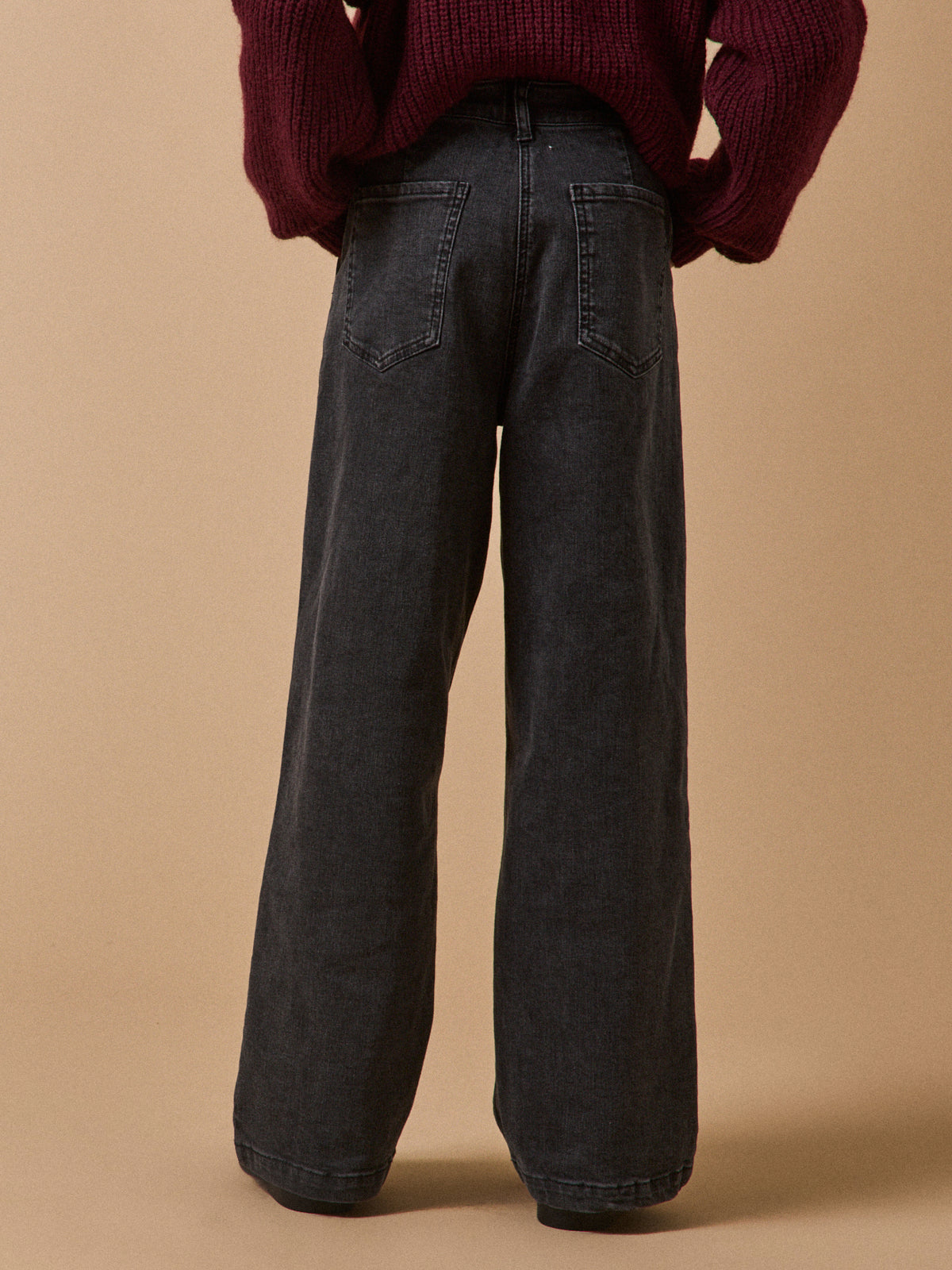 Pantalon large en denim - Collection Junior