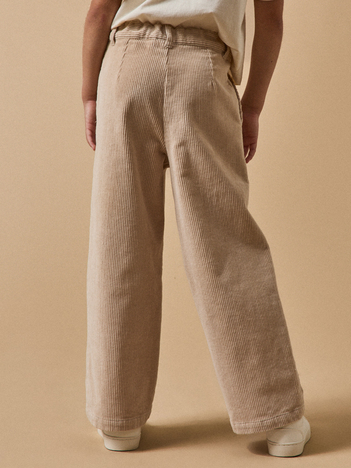 Pantalon large en velours Fille