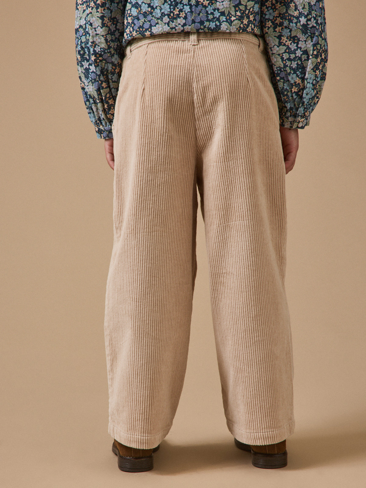 Pantalon large en velours Fille
