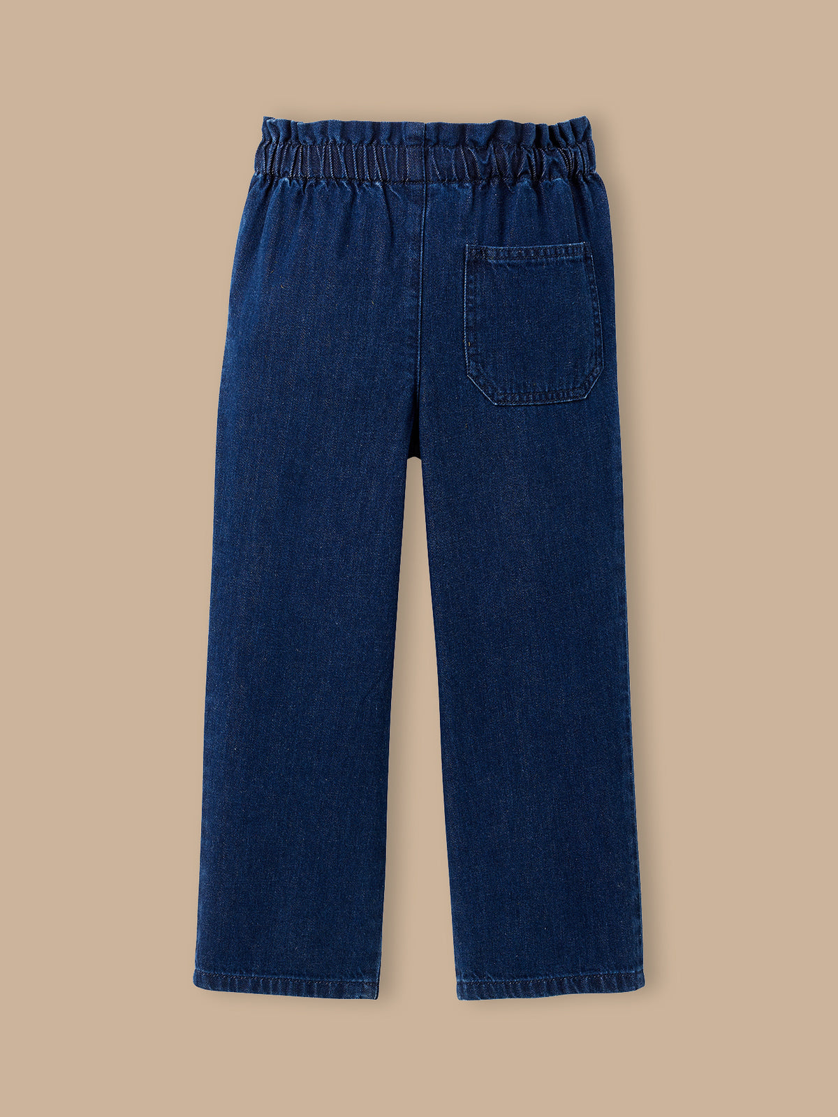 Pantalon large Fille denim light