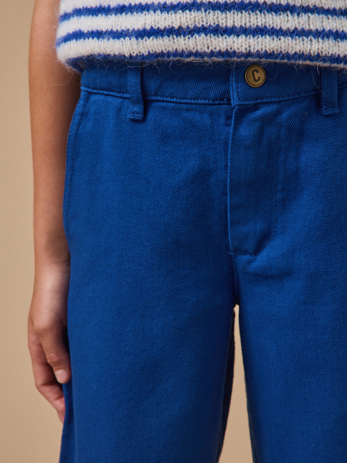 Pantalon large en twill - Collection Junior