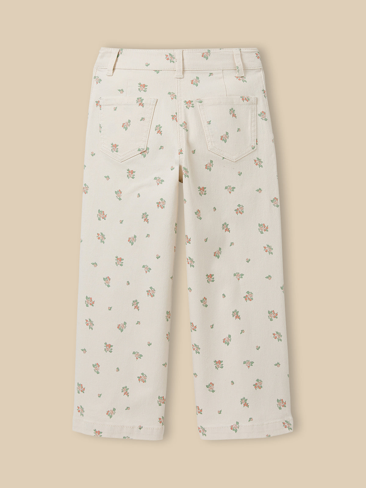Pantalon large imprimé Fille