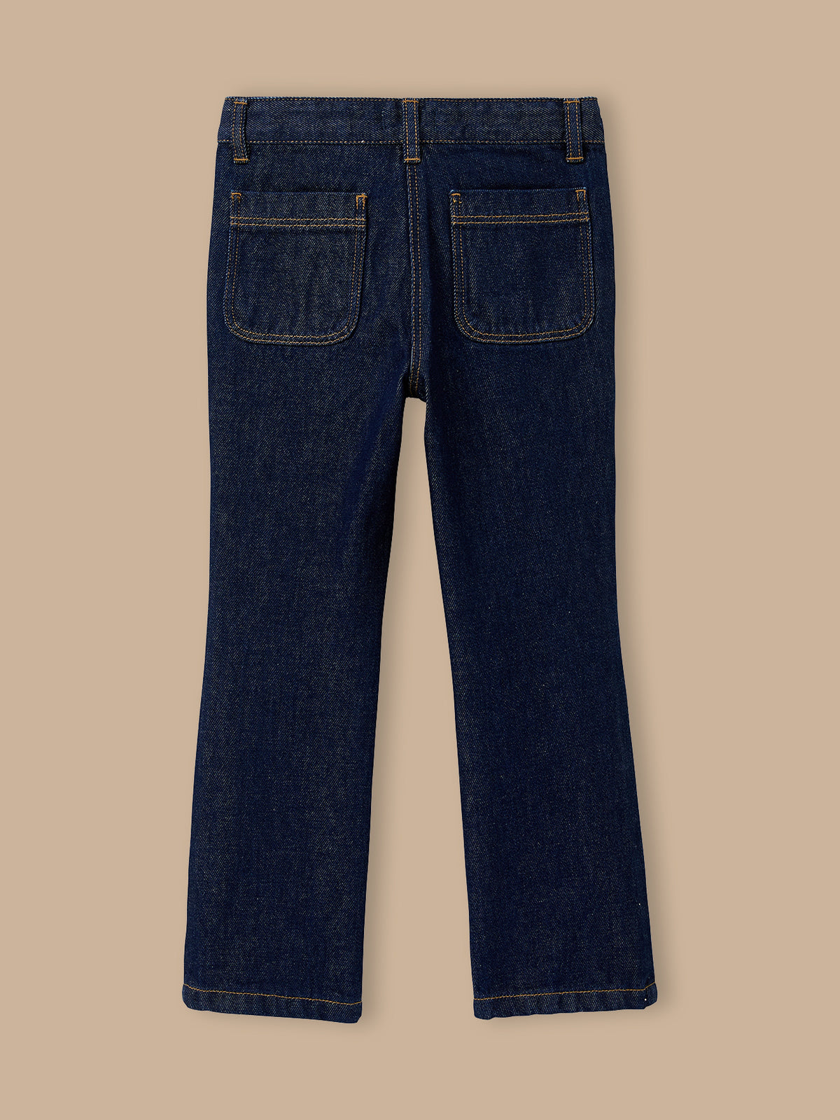 Pantalon flare Fille denim