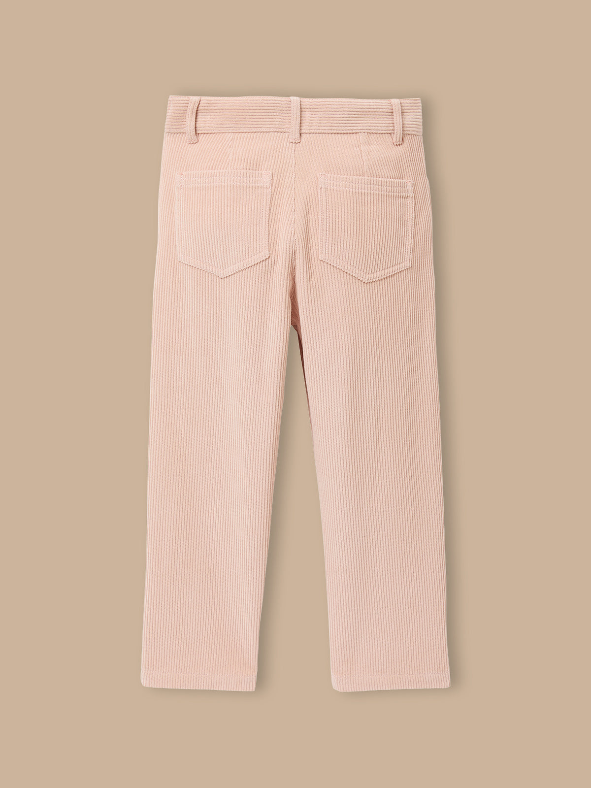 Pantalon droit en velours Fille