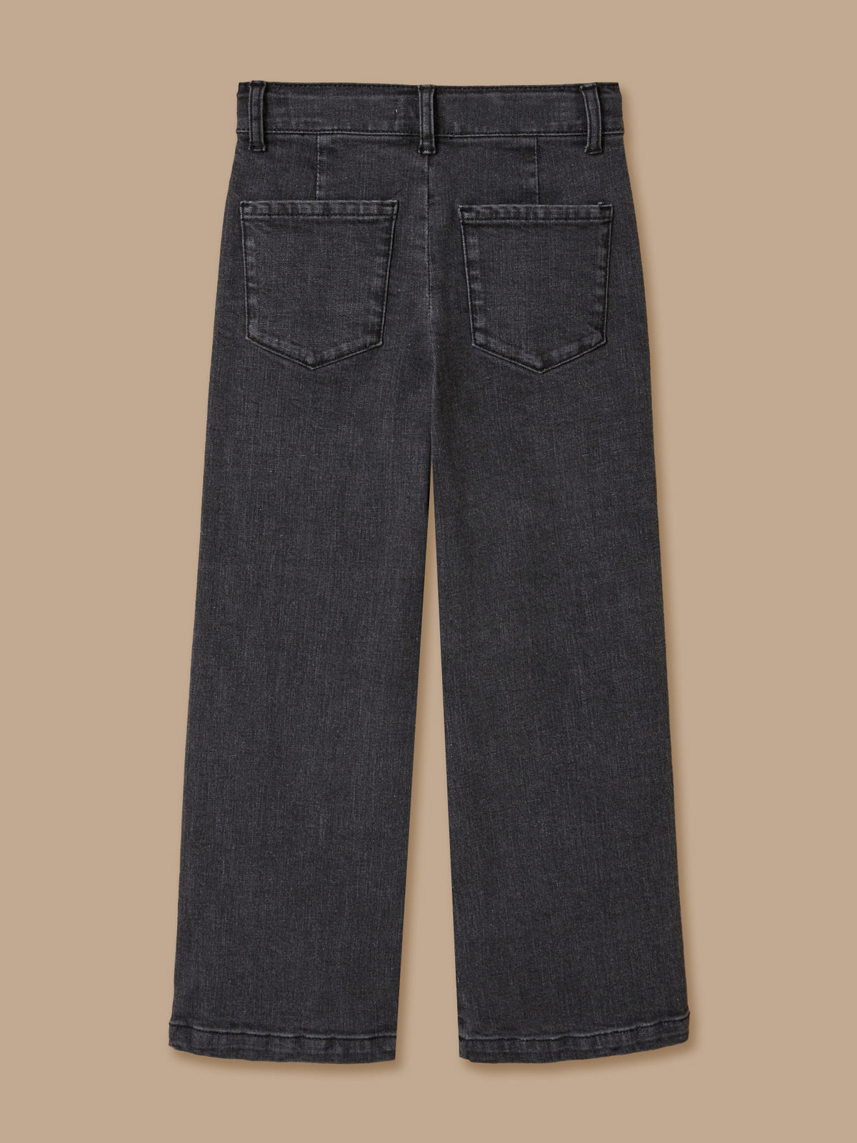 Pantalon large en denim Fille