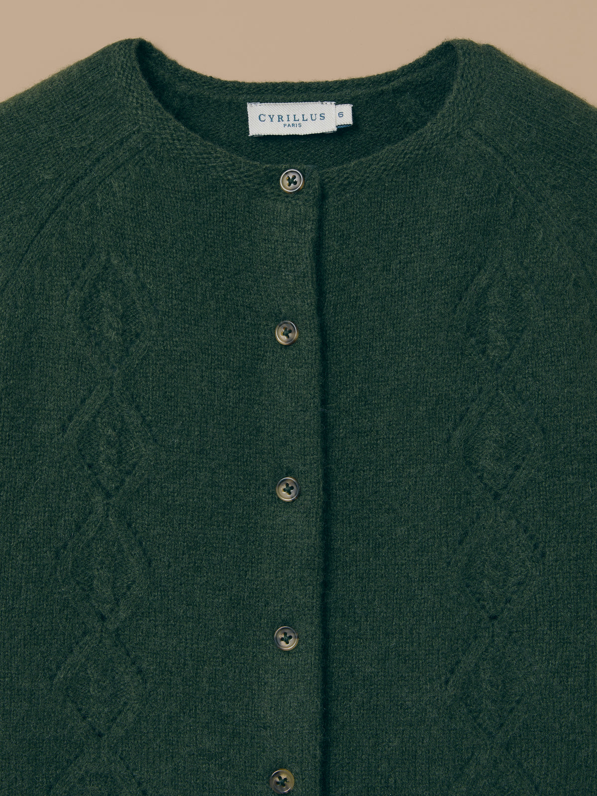 Cardigan Fille en laine mérinos