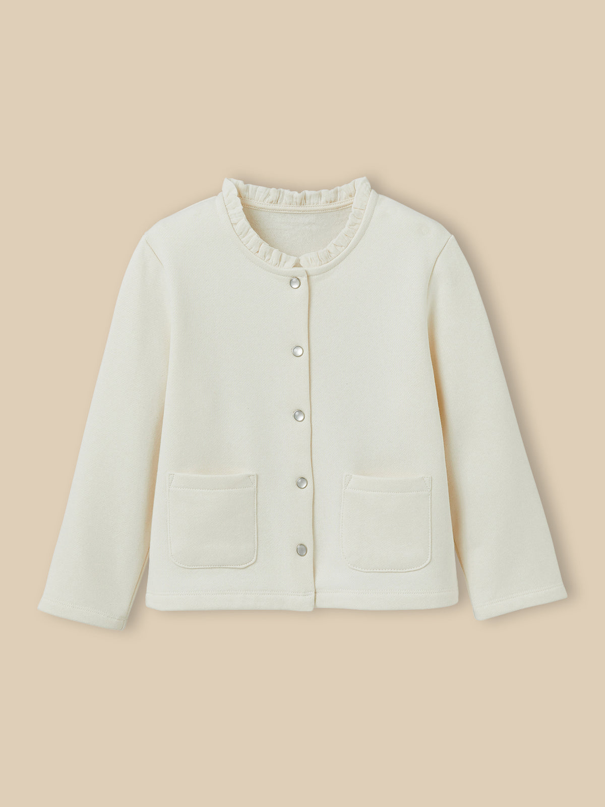 Gilet Fille en molleton - Coton biologique