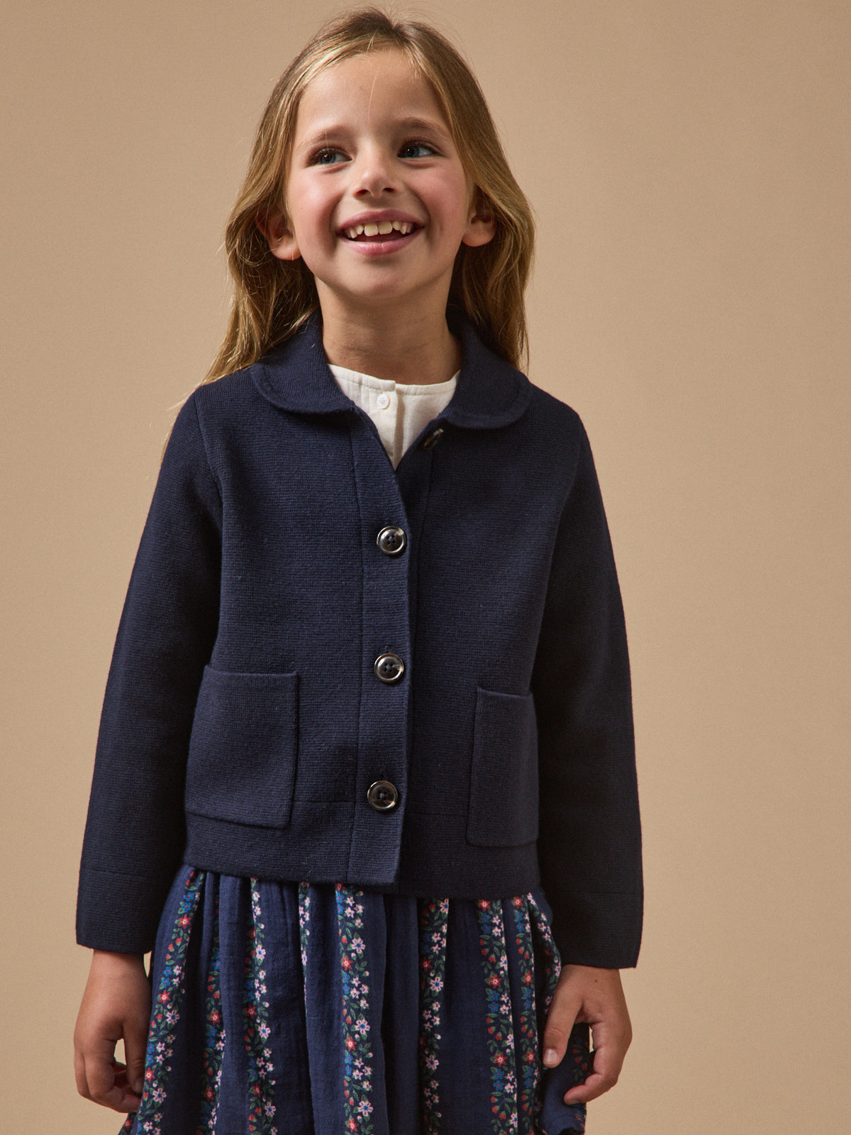 Cardigan en maille Milano Fille - collection Junior