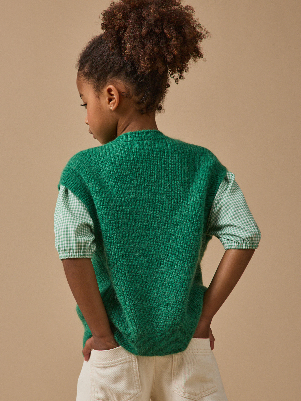 Cardigan Fille laine et mohair