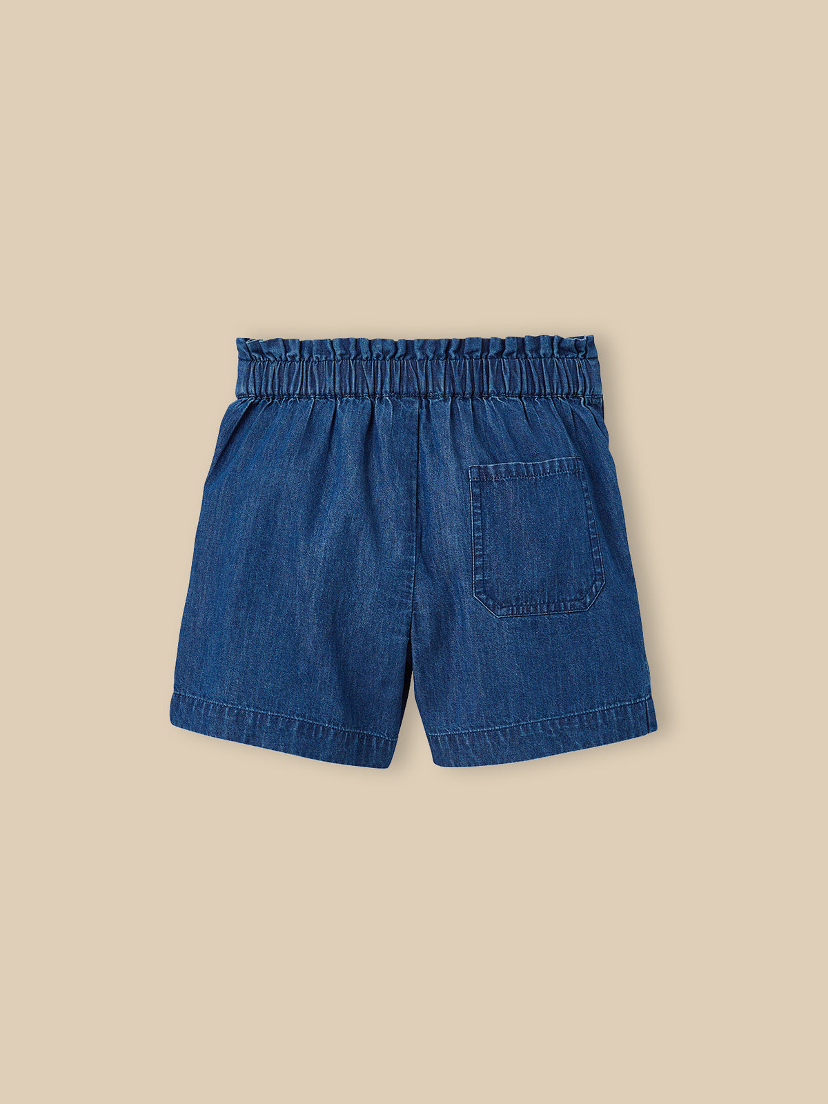 Short Fille en denim light