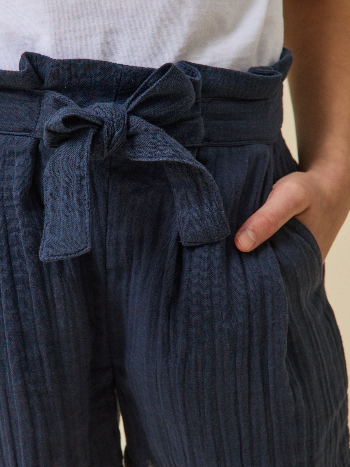 Short Fille en gaze de coton - Collection Junior