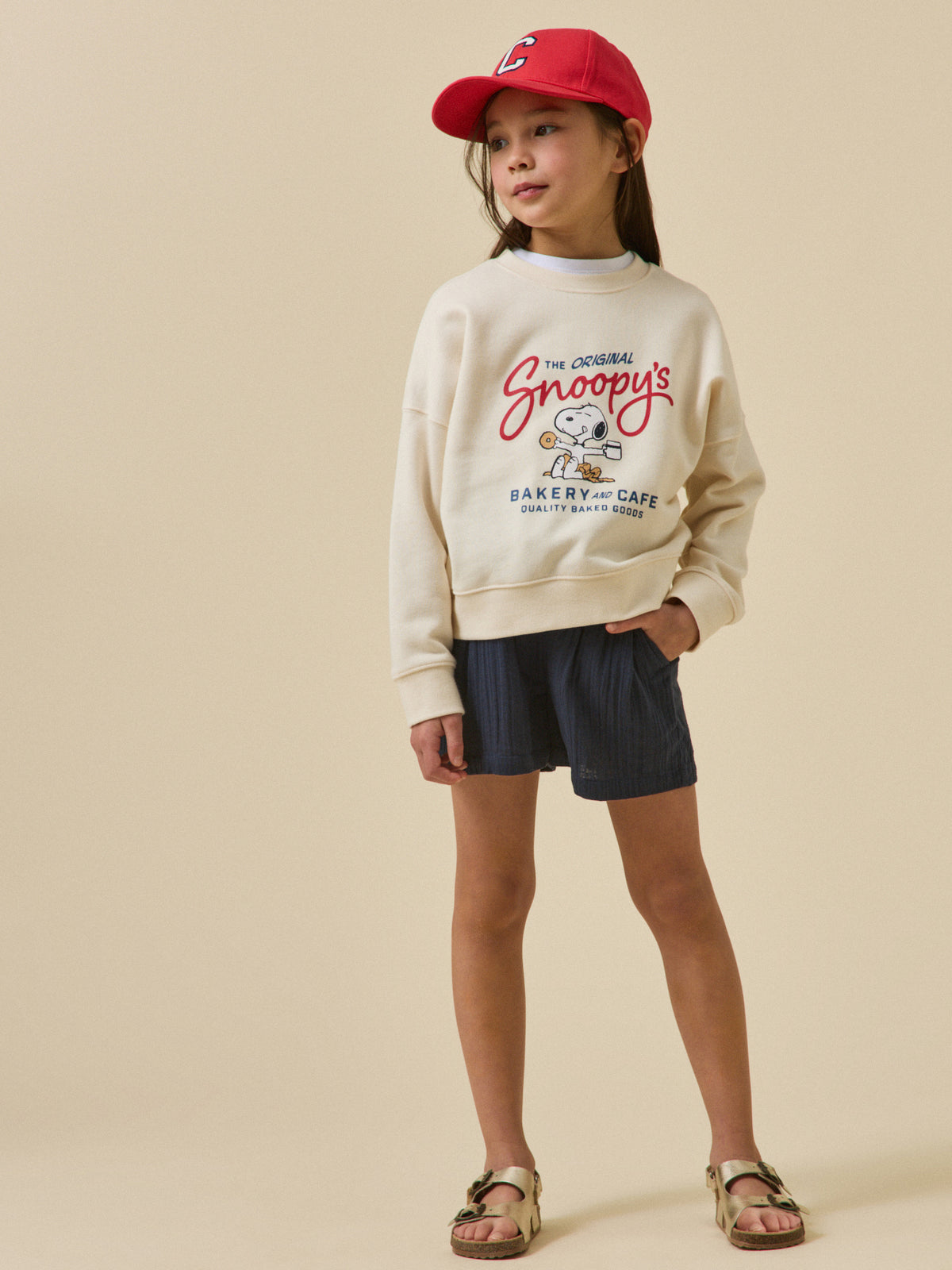 Short Fille en gaze de coton - Collection Junior