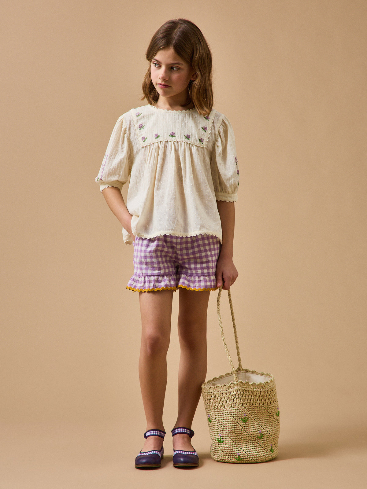 Short vichy Fille - CYRILLUS X EMILE & IDA