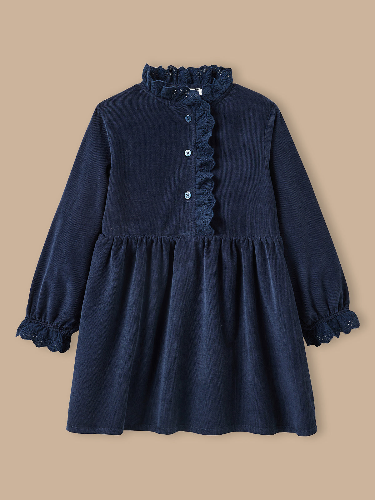 Robe Fille en velours