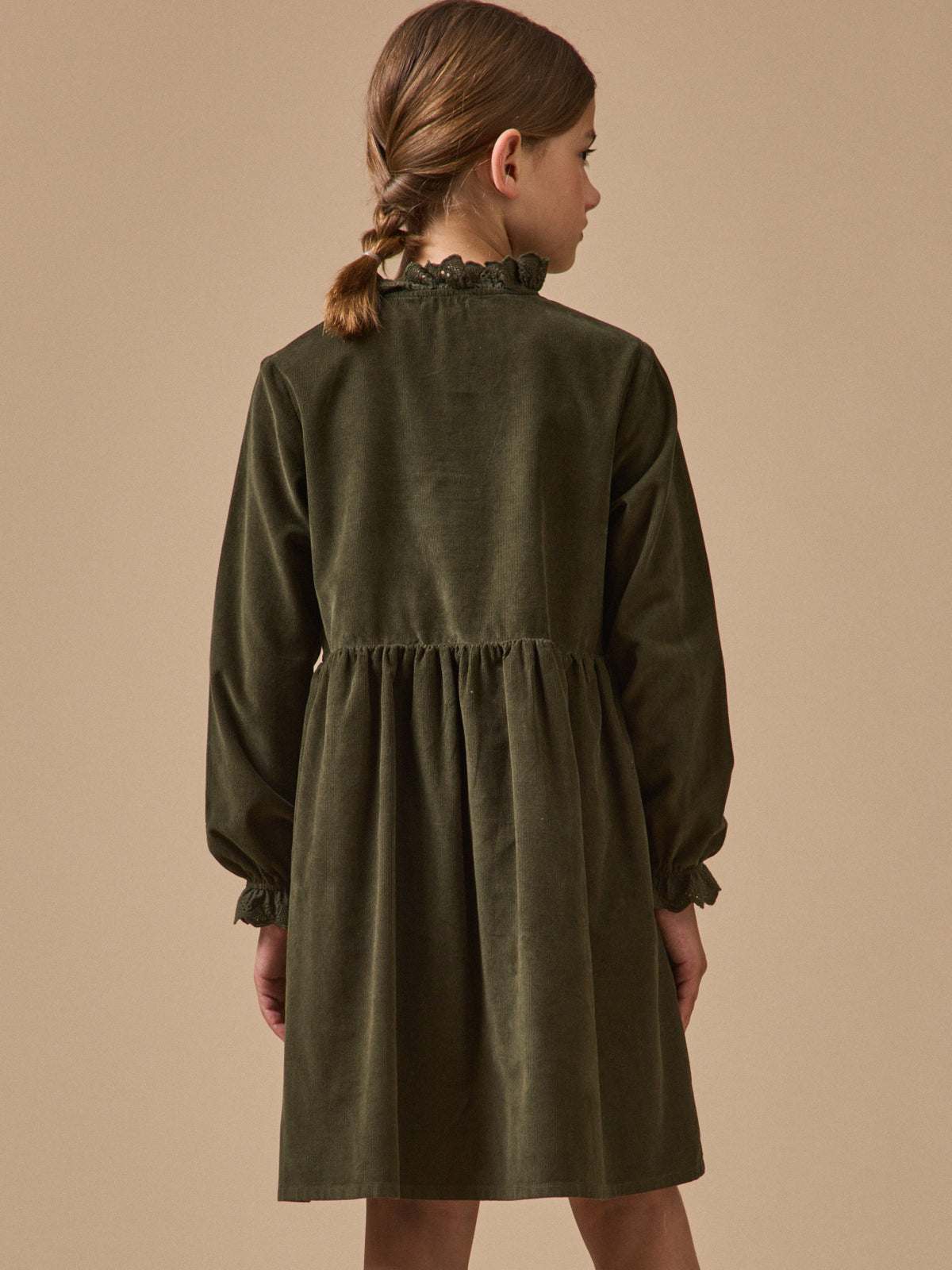 Robe Fille en velours