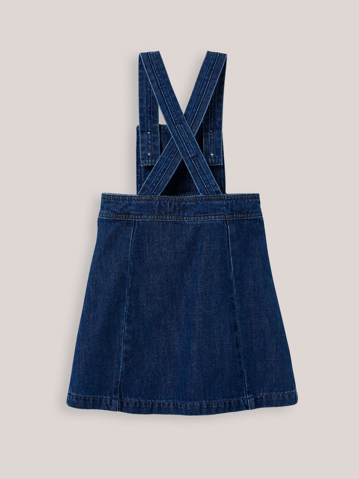 Robe tablier en denim Fille