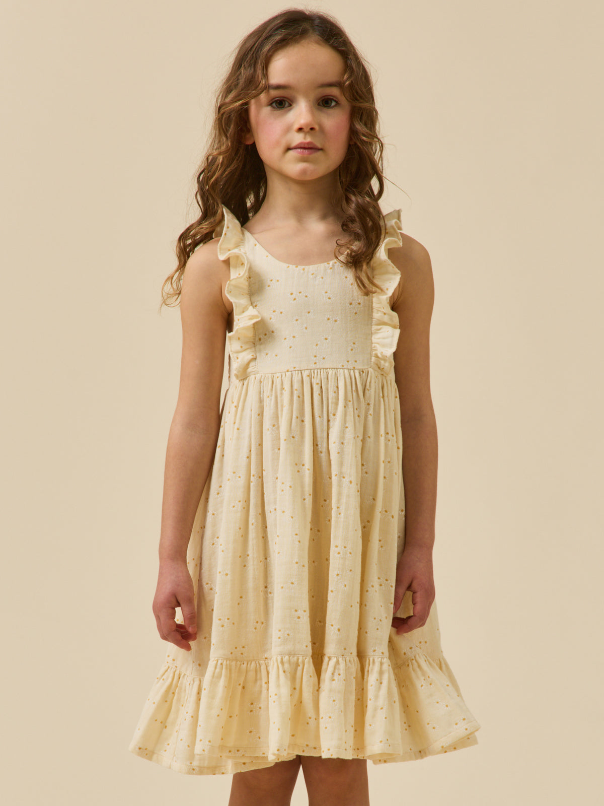Robe pâquerettes Fille