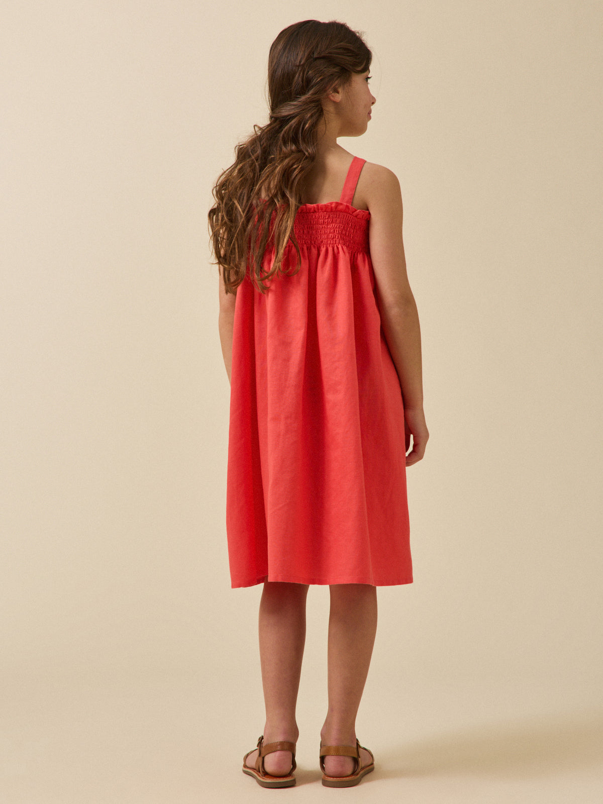 Robe à smocks Fille