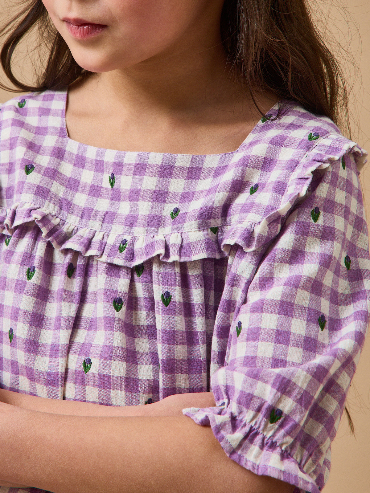 Robe vichy Fille - CYRILLUS X EMILE & IDA