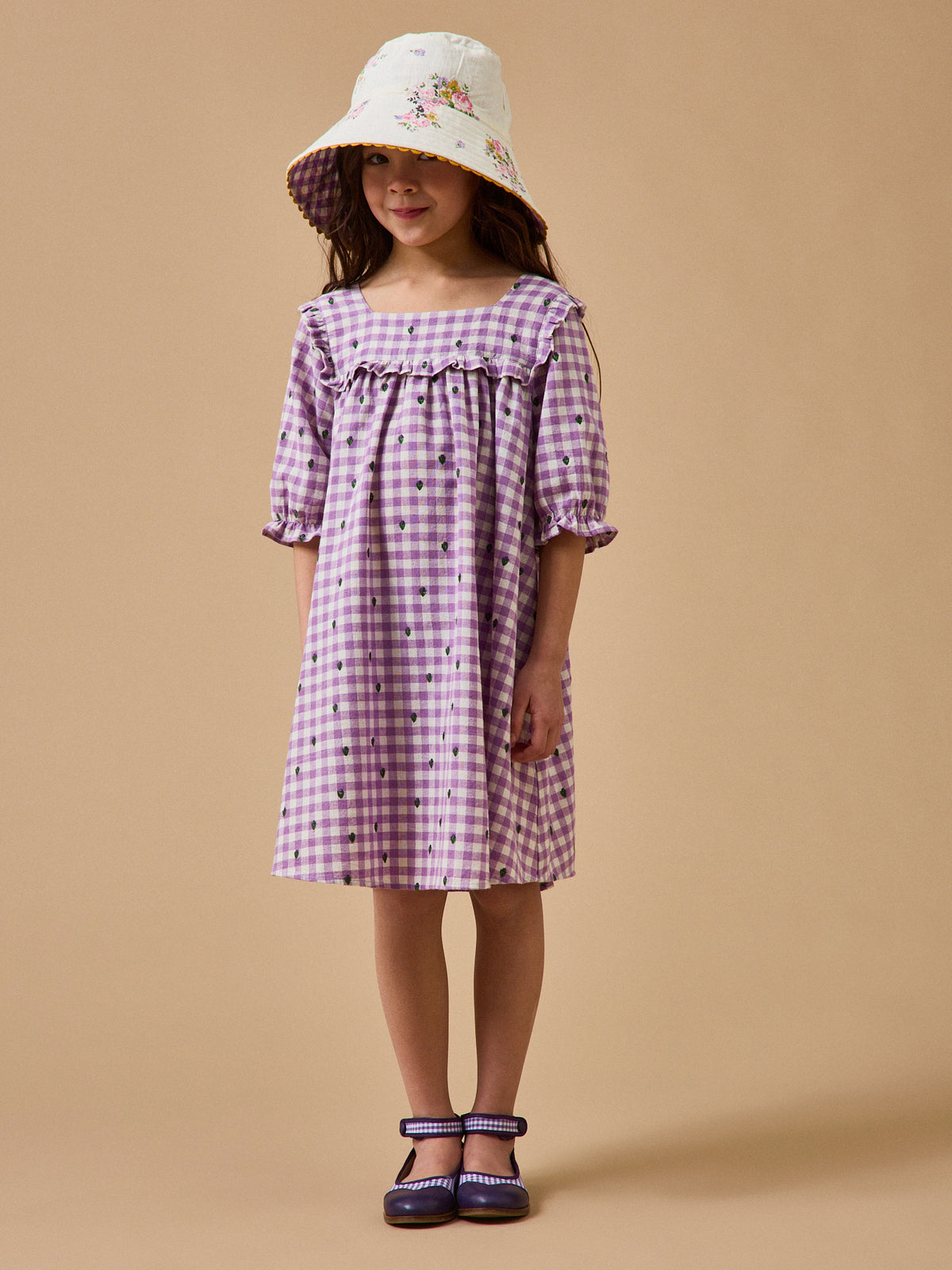 Robe vichy Fille - CYRILLUS X EMILE & IDA