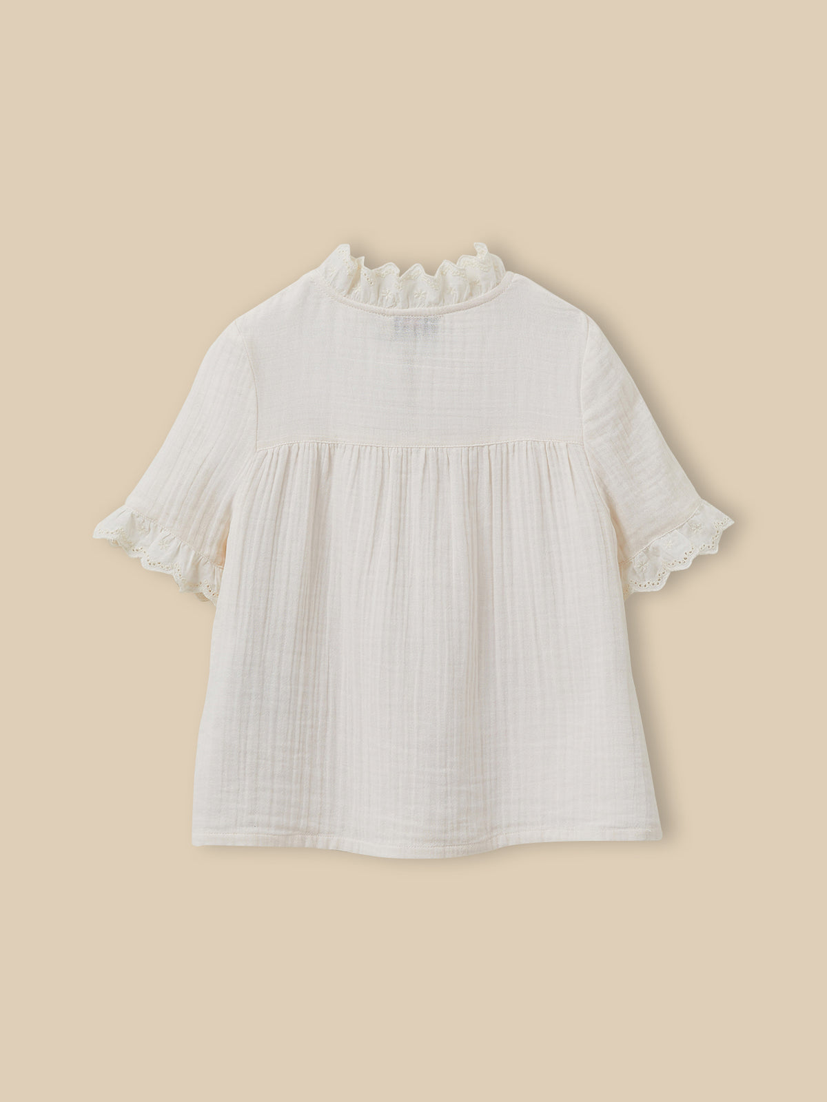 Chemise Fille en gaze - Coton biologique