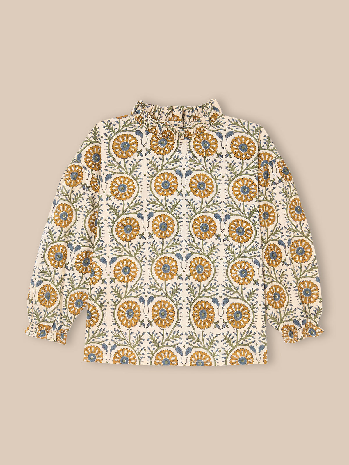 Blouse fleurie Fille TILDAM - Cyrillus X Apaches Collections