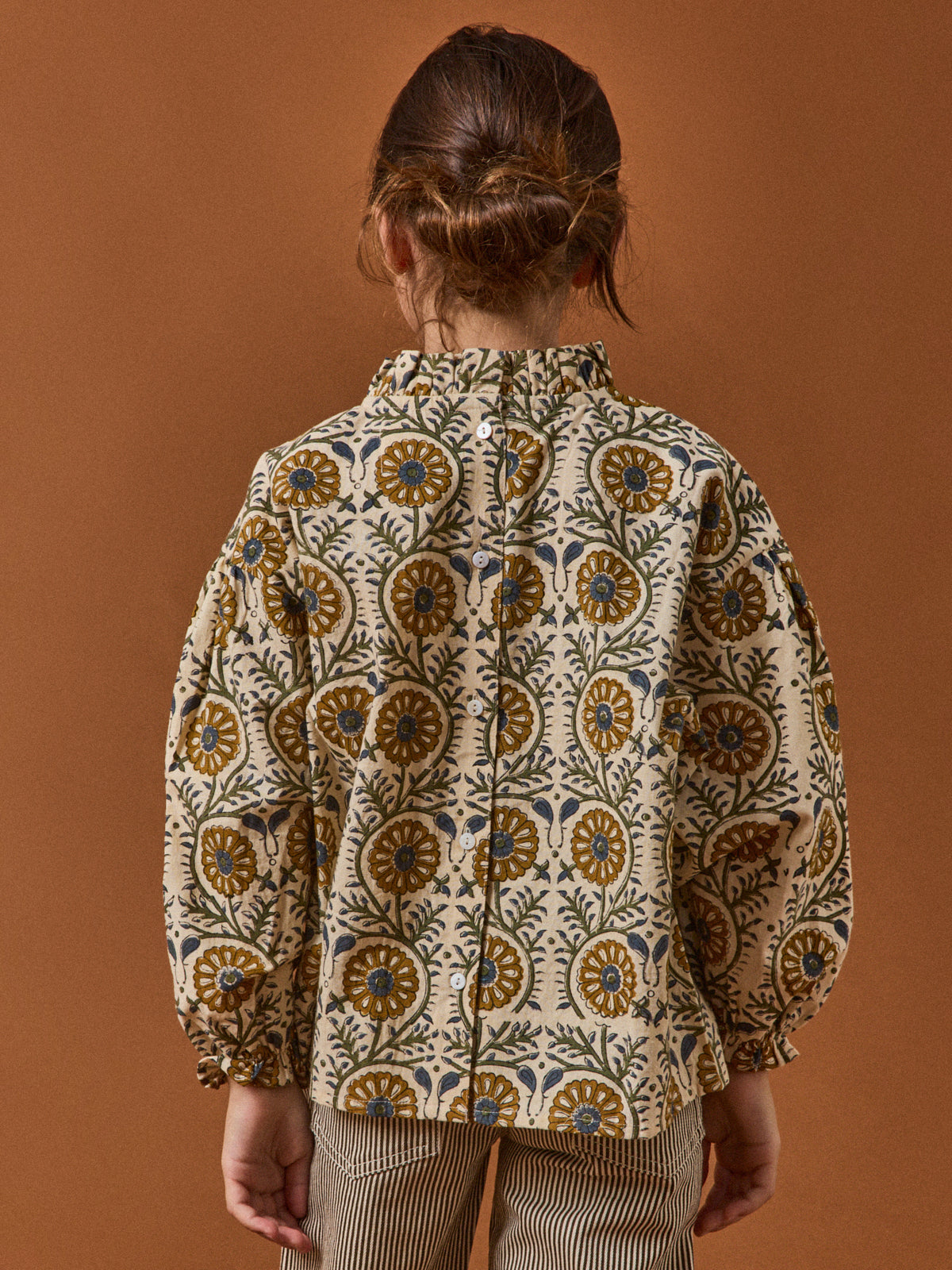 Blouse fleurie Fille TILDAM - Cyrillus X Apaches Collections