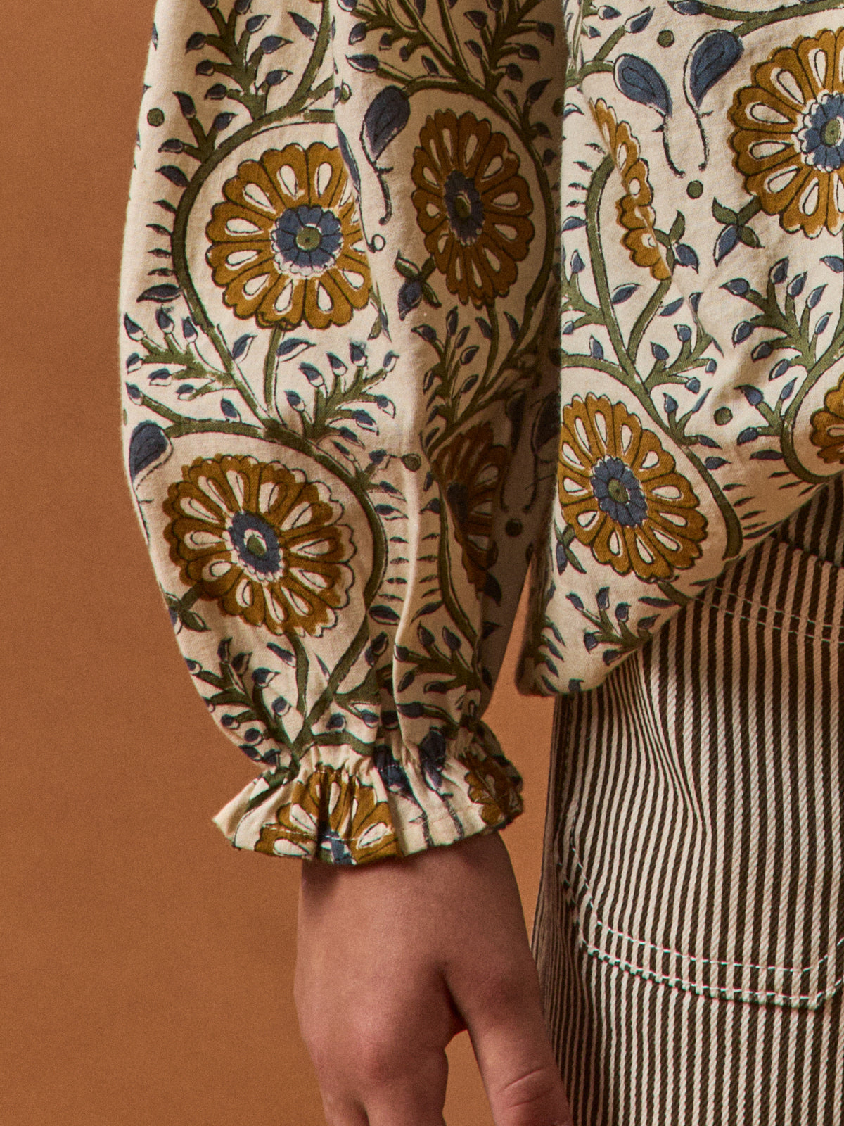 Blouse fleurie Fille TILDAM - Cyrillus X Apaches Collections