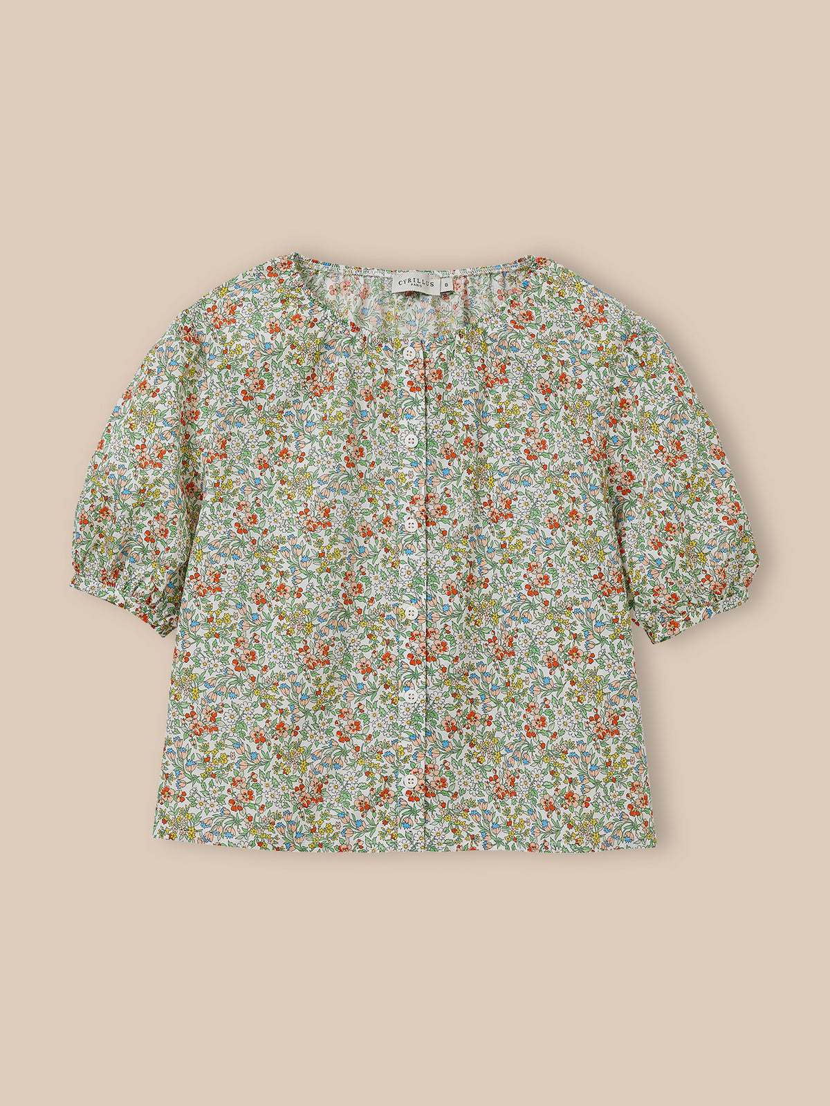 Chemise en tissu Liberty Fille