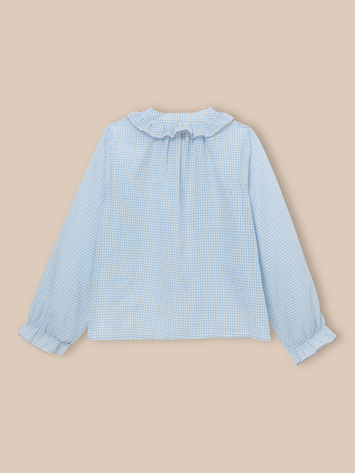 Blouse à carreaux