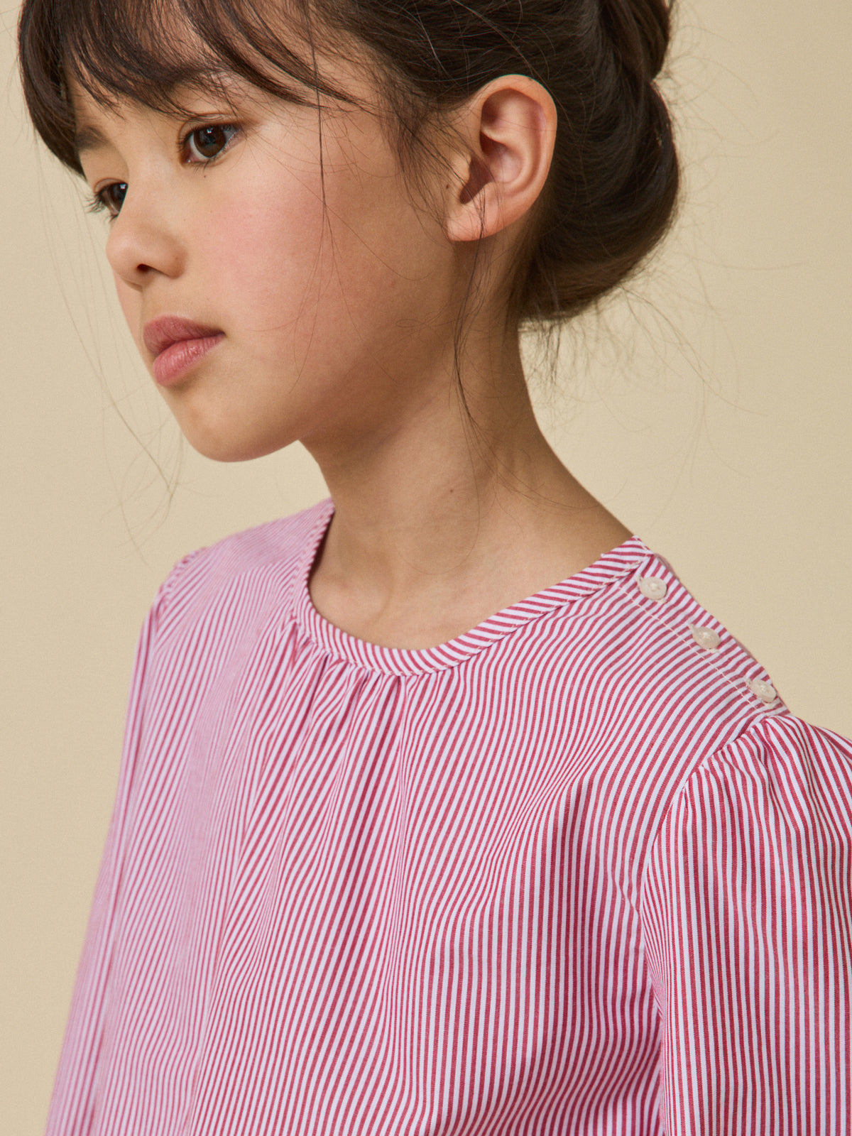 Chemise rayée Fille