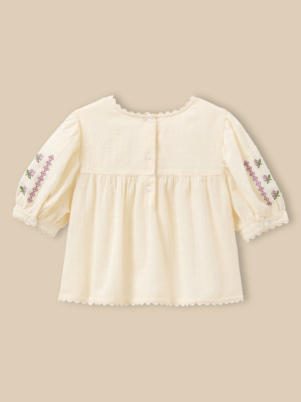 Blouse brodée Fille - CYRILLUS X EMILE&IDA