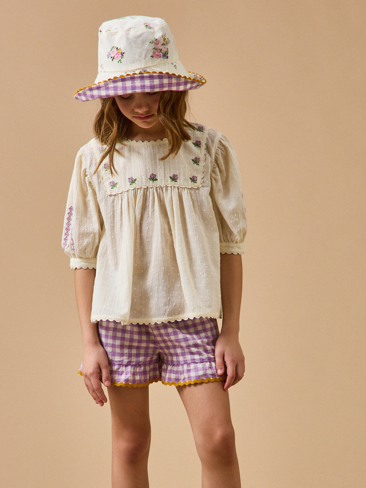 Blouse brodée Fille - CYRILLUS X EMILE&IDA