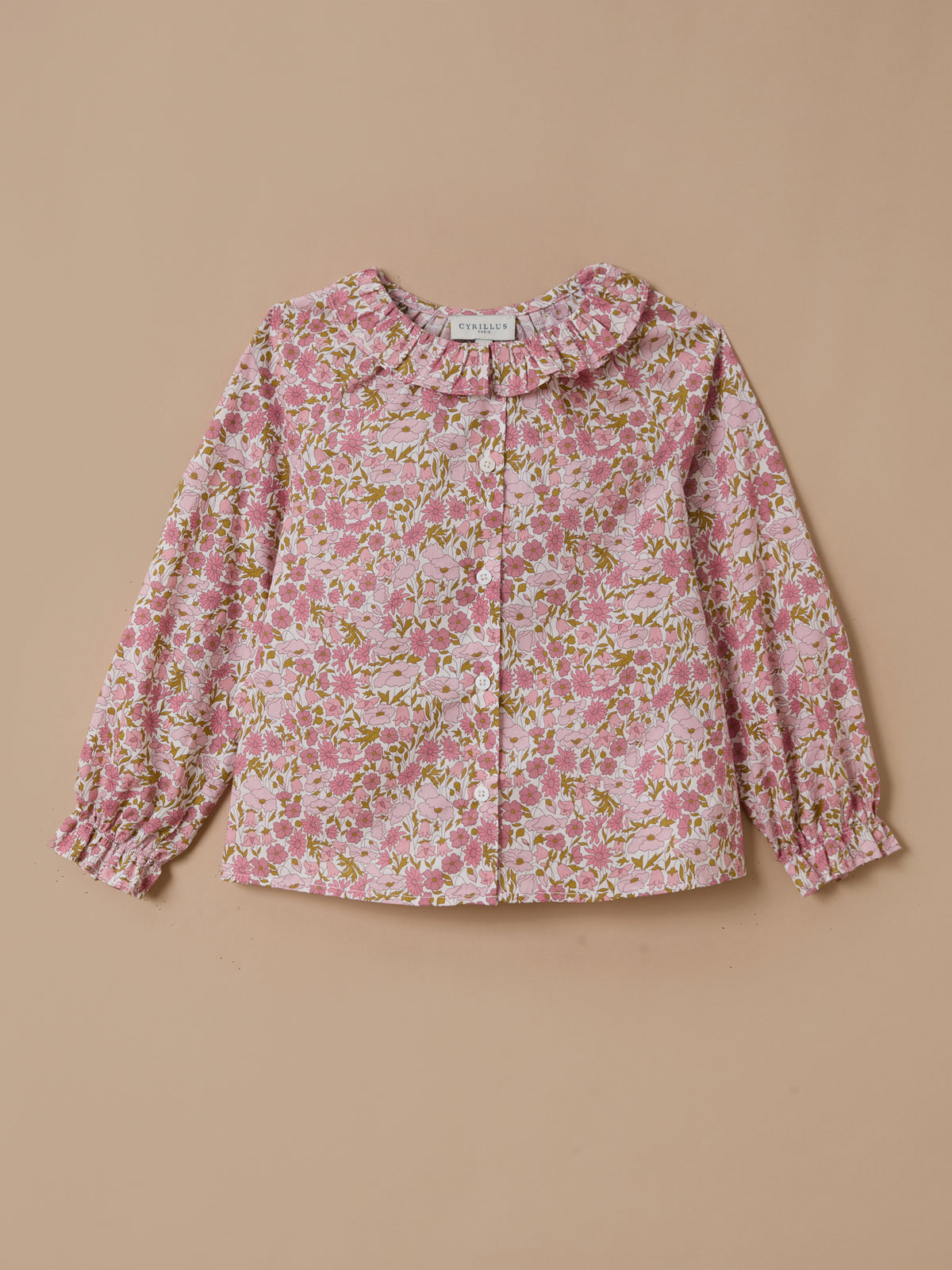 Chemise en tissu Liberty Fille