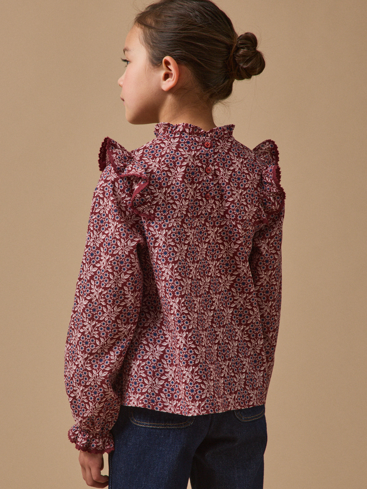 Blouse imprimée Ophélia Fille